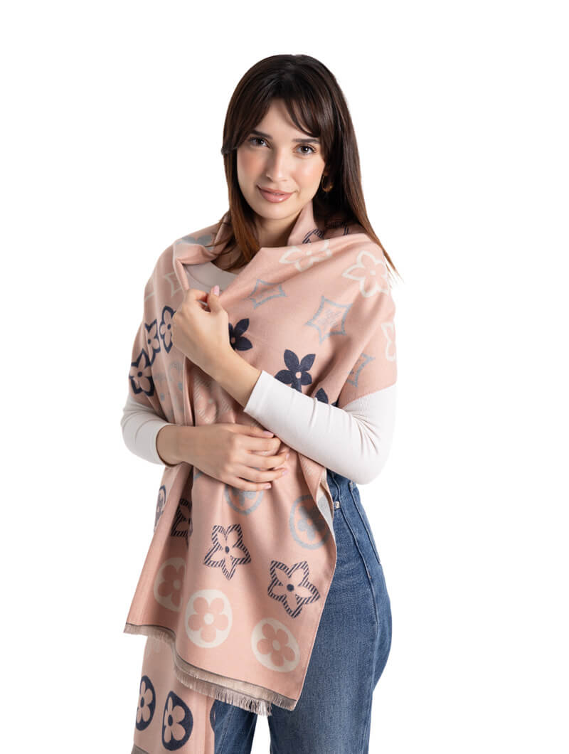 Écharpe multicolore